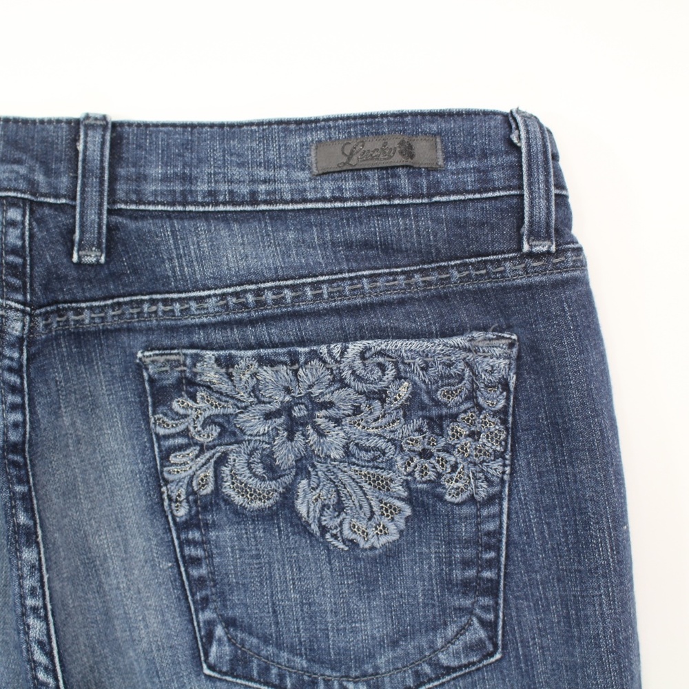 Lucky Brand Womens Jeans Embroidered Pockets - Picture 7 of 7